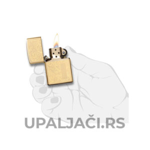 Muski Pokon Original ZIPPO Upaljač-Venetian® Brass