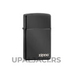 Originalan Poklon Upaljači Zippo Slim High Polish Black+Zippo Logo Cena