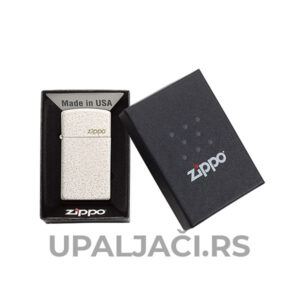 Zippo Slim® Upaljači Mercury Glass+Zippo Logo GIFT BOX