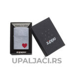 Upaljaci Zippo Street Chrome™+LOVE Poklon za Zaljubljene