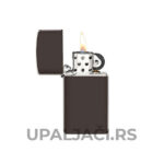 Cene za Upaljač Zippo Slim® Brown za Graviranje