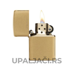 Zippo Upaljač-Classic Brushed Solid Brass