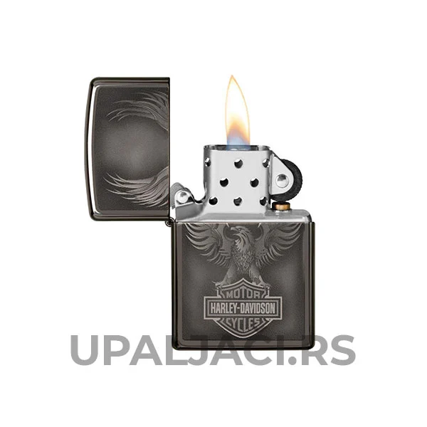 Zippo Black Ice Harley Davidson 6 Upaljači Zippo Black Ice® Harley-Davidson®