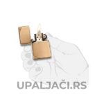Zippo Upaljači Original High Polish Brass Vintage sa Kosim Crtama Cena