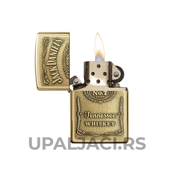 Zippo Jack Daniels Gold 254BJD.428 4 Upaljači Zippo iz Kolekcije-Jack Daniel's® Prodaja