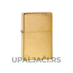 najbolji zippo upaljac bruseni mesing vintage sa kosim crtama