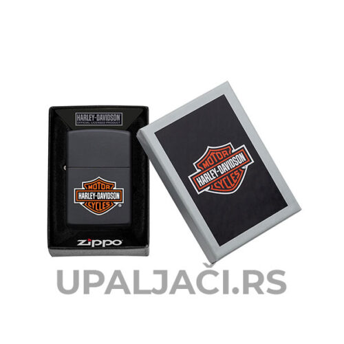 Zippo Upaljač Mat Black-Harley-Davidson® Cena u Novom Sadu