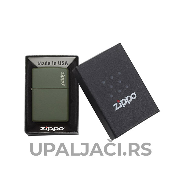 Upaljači Classic Green Matte+Zippo Logo Cena