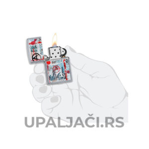 ORIGINAL Upaljač Zippo Anarchy Design Prodaja u Novom Sadu