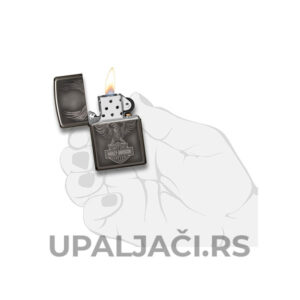 CENA za Upaljači Zippo Black Ice® Harley-Davidson®