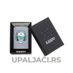 Upaljač Zippo-Dizajn Slušalice na Lobanji Poklon za Njega