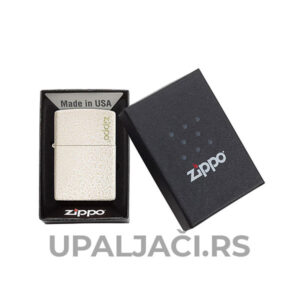 Upaljač Zippo Classic Mercury Glass+Zippo Logo u Poklon Kutiji