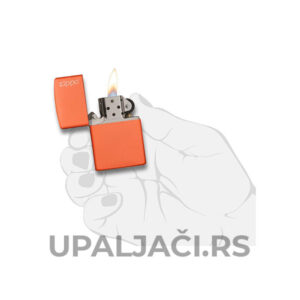 Upaljači Classic Orange Matte+Zippo Logo