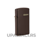 Povoljni Upaljač Zippo Slim® Brown+Zippo Logo