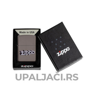 Povoljni Upaljači Black Ice® + Zippo Logo 3D u Kutiji