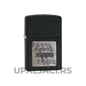 Nov Upaljač Black Crackle® Gold+Zippo Logo