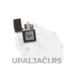 Cena za Upaljač Black Crackle® Gold+Zippo Logo