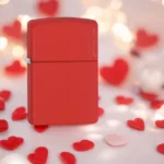 Crveni ženski upaljač - Zippo Red Matte Zippo Logo