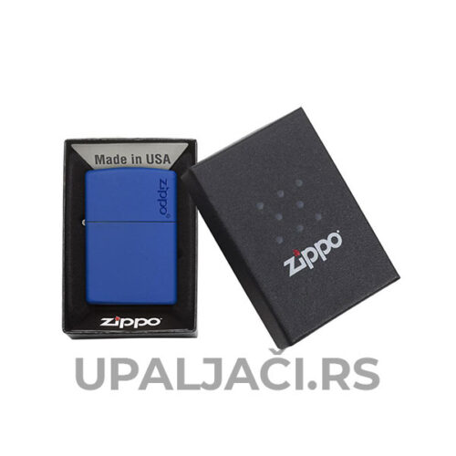 UPALJAČ Classic Royal Blue Matte+Zippo Logo Cena u Cacku