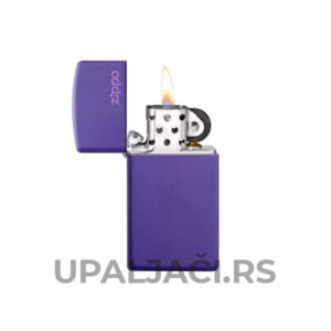 AKCIJA Upaljač Zippo Slim® Purple Matte+Zippo Logo CENA