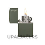 Nov Upaljači Classic Green Matte+Zippo Logo