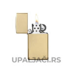 Zippo Slim High Polish Solid Brass - Image 4