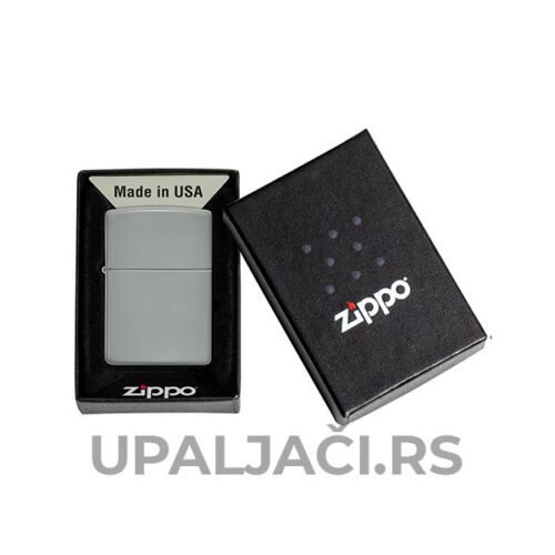 Upaljači Zippo Classic Flat Grey NOV sa CENOM