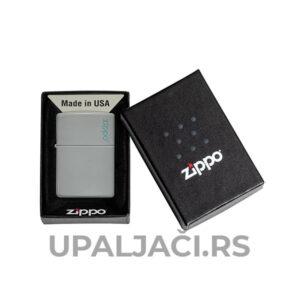 Upaljaci Zippo Classic Flat Grey+Zippo Logo