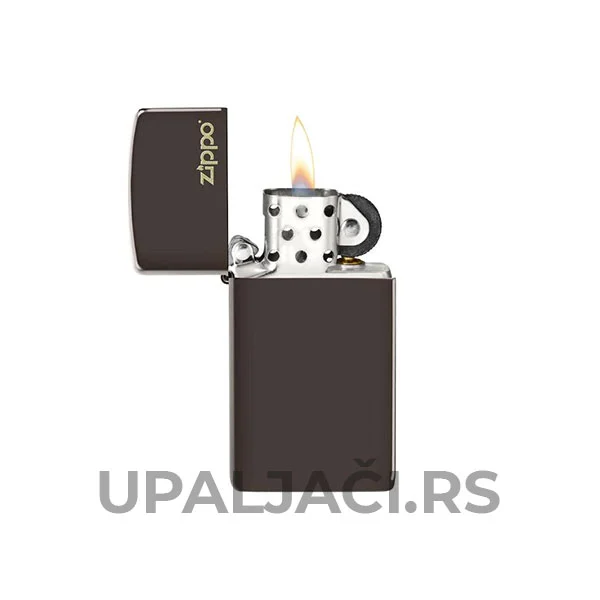 Zippo Slim Brown Zippo Logo 5 Prelepi Upaljač Zippo Slim® Brown+Zippo Logo