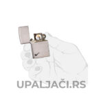 Pipe Brushed Chrome Upaljač Zippo za Lulu - Image 4