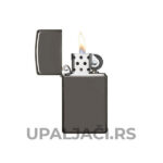 Poklon u Kutiji Upaljači Zippo Slim® Black Ice® Cena Graviranja u Srbiji