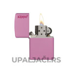 Classic Pink Matte Zippo Logo - Image 4