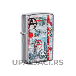 Nov Neotpakovan ORIGINAL Upaljač Zippo Anarchy Design