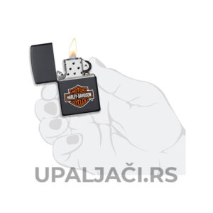 Zippo Upaljač Mat Black-Harley-Davidson® Cena u Novom Sadu