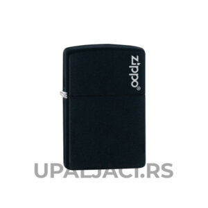 Zippo Upaljač-Matte Black Logo Zippo