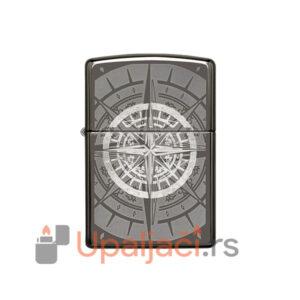 Upaljači za Cigarete Zippo Compass Design-Black Ice