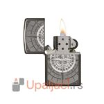 Upaljači za Cigarete Zippo Compass Design-Black Ice