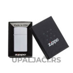 Zippo Slim Satin Chrome