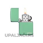 Upaljač Zippo Classic High Polish Green+Zippo Logo