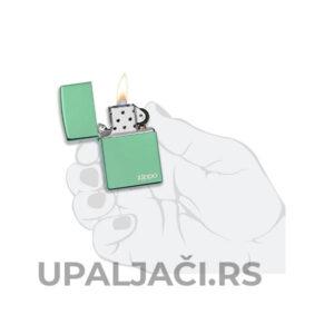 Upaljač Zippo Classic High Polish Green+Zippo Logo