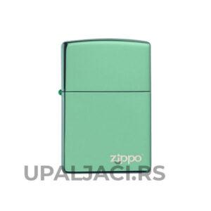 Upaljač Zippo Classic High Polish Green+Zippo Logo