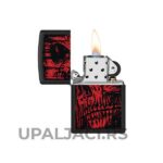 Upaljač Zippo Crvena Lobanja Dizajn