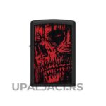 Upaljač Zippo Crvena Lobanja Dizajn