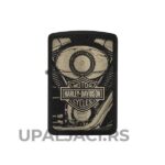 Zippo Upaljač Harley Davidson 1941 Black Crackle