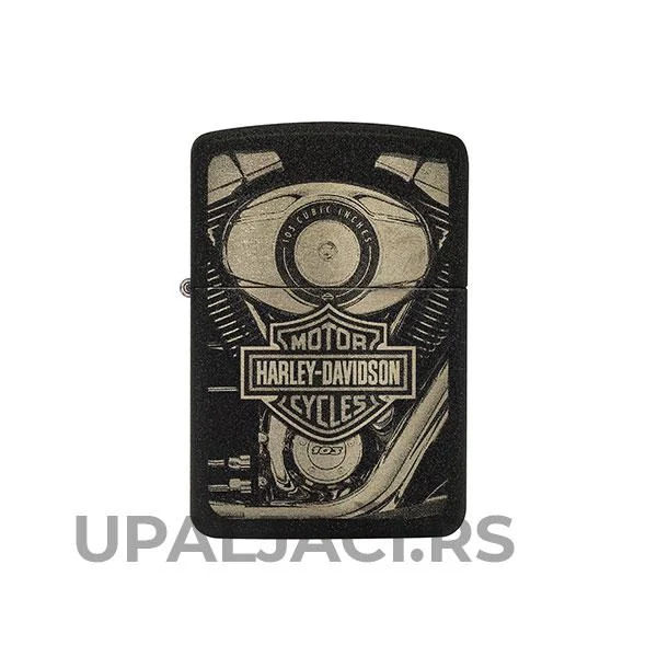 Zippo Upaljač Harley Davidson 1941 Black Crackle 5 Zippo Upaljač Harley Davidson 1941 Black Crackle