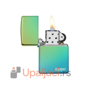 Zippo Upaljac Classic High Polish Teal+Zippo Logo