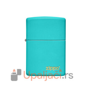 Zippo Upaljac Classic Flat Turquoise+ZIPPO LOGO