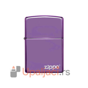 Zippo Upaljac Classic High Polish Purple+Zippo Logo