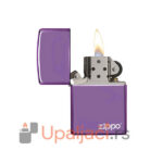 Zippo Upaljac Classic High Polish Purple+Zippo Logo