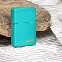 Upaljac Classic Zippo Flat Turquoise ZIPPO LOGO